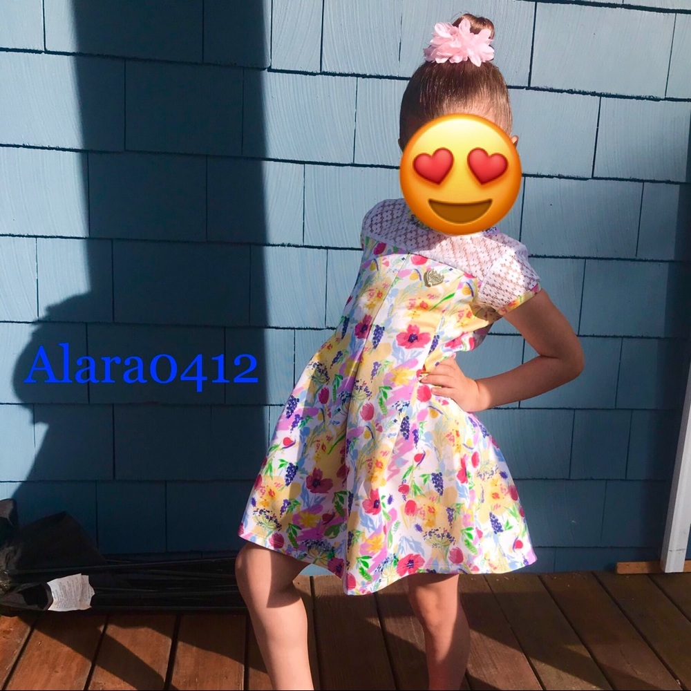 JUICY LITTLE GIRLS SUMMER DRESS SIZE: 6 X NWT